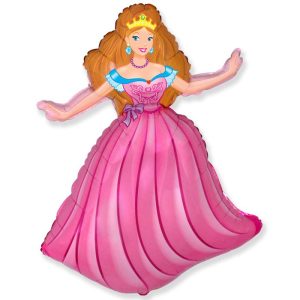 И 39 Волшебная девочка / Princess / 1 шт /, Фольгированный шар