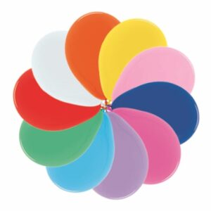 S Пастель 12 Ассорти / Assorted / 50 шт. /, Латексный шар (Колумбия)