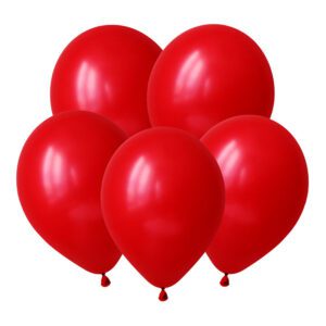 V Пастель 12 Красный / Ruby Red / 50 шт. /, Латексный шар (Вьетнам)