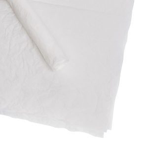 Водоотталкивающая жатая бумага 52см*53см, 5 шт/уп, 60 грамм, цв. черный