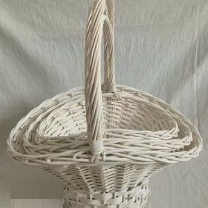 Набор корзин плетеных (ива), 53*41*28*25*58CM, 46*35*25*23*52CM, 38*29*23*21*46CM, 3 шт.
