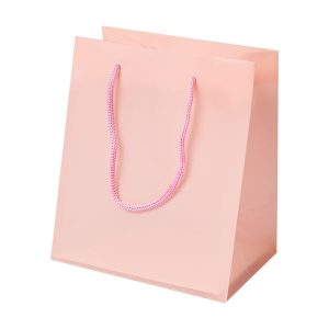Пакет матовый 12*8*12cm, цв. Розовый