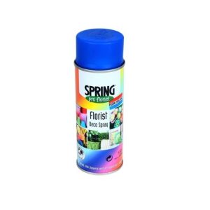 Спрей-краска "Spring" флуорисцентная 400мл., синий 599