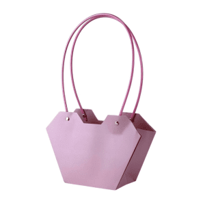 Сумочка 23,5x9x13,5см (трапеция) Пудра