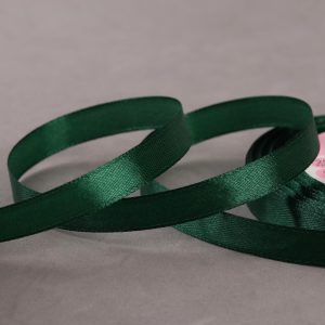 Лента атласная,10mmx25yards, цв.зеленый