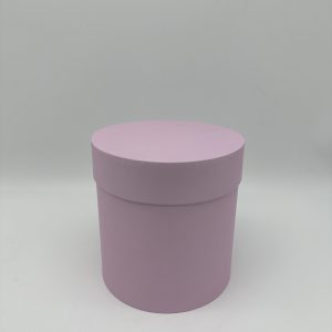 Коробки круглые матовые 10*10см, розовый