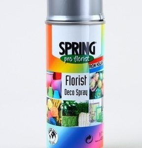 Краска спрей "Spring", 400мл, серебро 003