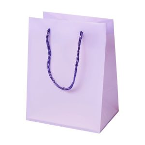 Пакет матовый 12*8*12cm, цв. Сиреневый
