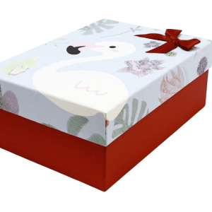SALE Набор коробок "Фламинго", 3шт, Голубой 29*21*11,5см