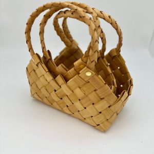 Набор корзин плетеных (секвойя), 27x16x9,5/26 см, 22x14x9,5/26 см, 2 шт., натуральный