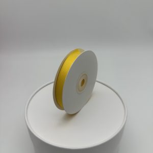 Лента репсовая,12mmx25yards, цв. желтый