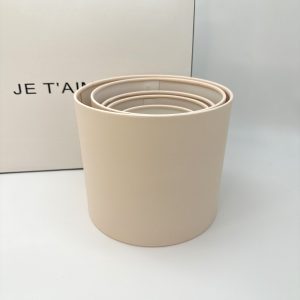Набор коробок "Матовый" стандарт 5в1, (персик), 20*20;18*18;16*16;14*14;12*12см Россия