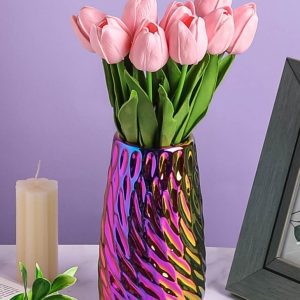 Ваза керамика 7х10х18см 973S