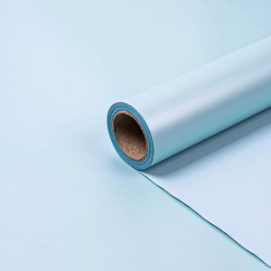 Пленка матовая "Перламутровая" Голубая 58см*10м 07 т.м.30