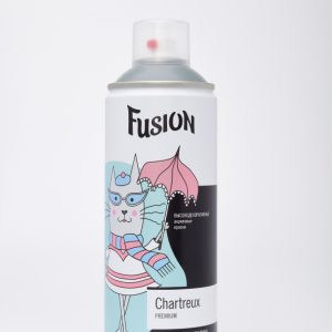 Краска-спрей акриловая Fusion 520 мл, матовая, темно-серый 9750