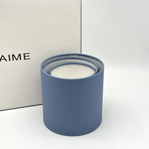 Набор коробок без крышки 3в1, 16*16/14*14/12*12см., бледно-синий