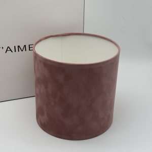 Коробка БАРХАТ 1шт., 20*20см., розовый