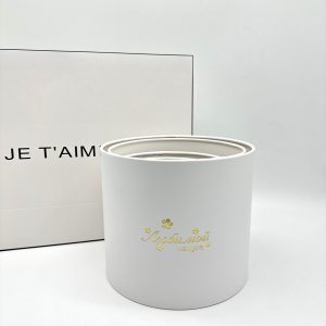 Набор коробок стандарт с золотым тиснением "Любимой мамуле", с ромашками, 5в1, (белый) Россия