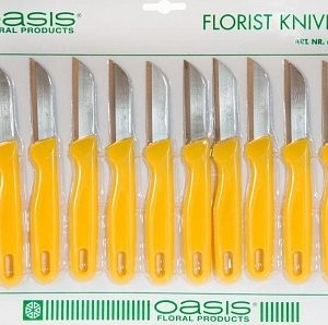 Нож флористический "Florist Knife", лезвие 6 см, OASIS 1 штука