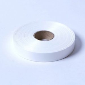 Лента простая 2см*100ярд Италия, белый 09
