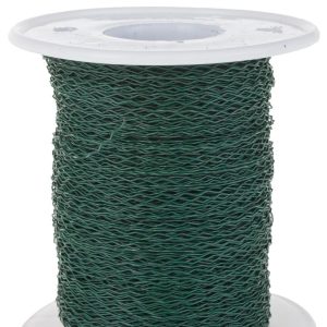 Проволока бульонка, 0,3 ммх180м., 100 гр, зеленый