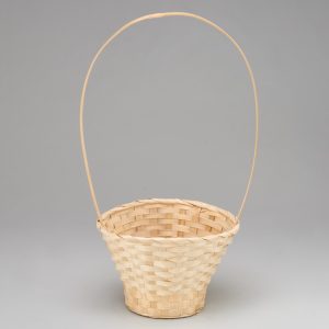 Корзина плетеная (бамбук) 23*17/53см натур.