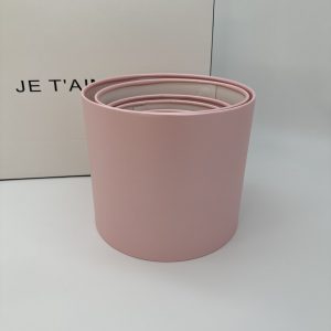 Набор коробок "Матовый" стандарт 5в1, (розовый кварц/перламутр), 20*20;18*18;16*16;14*14;12*12см.