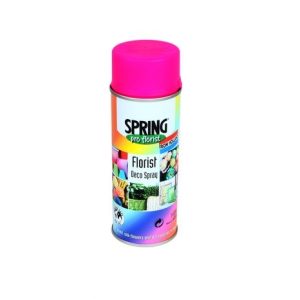 Спрей-краска "Spring" флуорисцентная 400мл., розовый 399