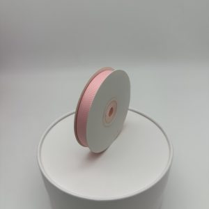 Лента репсовая,12mmx25yards, цв. нежно-розовый