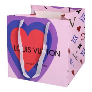 Сумка "LV" 27,5x27,5x27,5cm, 1шт, цв. Розовый