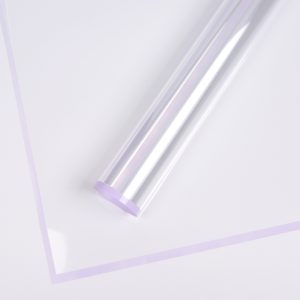 Набор прозрачной пленки с цветной окантовкой "Кант", 58*58см (20шт), сиреневый