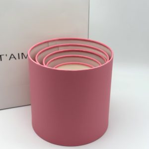 Набор коробок "Матовый" стандарт 5в1, (фламинго), 20*20;18*18;16*16;14*14;12*12см Россия