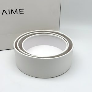 Набор коробок ШАЙБА 3в1 матовый (21*8, 18*7, 16*6 см.) без крышки, белый