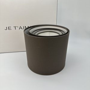Набор коробок "Матовый" стандарт 5в1, (шоколад/кофейный), 20*20;18*18;16*16;14*14;12*12см