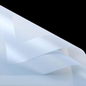 Набор пленки в листах с широкой каймой "Перламутровый кант", 20лист., 58*58см, светло-голубой