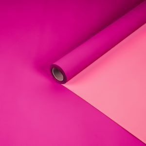 Пленка матовая 2 стороны 58см*10м Барби/Розовый зефир 05 т.м.30