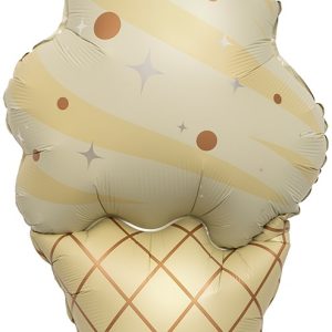 Шар (37''/94 см) Фигура, Мороженое, Сатин, 1 шт. в уп.